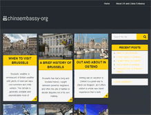 Tablet Screenshot of chinaembassy-org.be